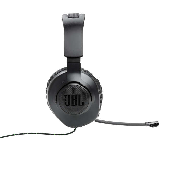 JBL Quantum 100X Console - Black - Wired over-ear gaming headset with a detachable mic - Right image number null